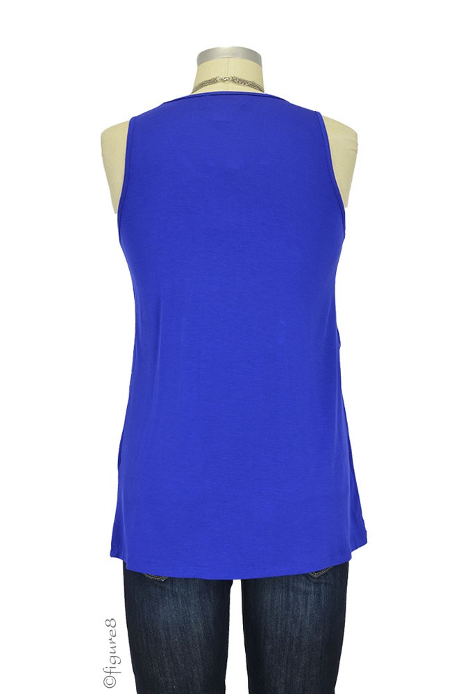 The Reliable Nursing Tank by Milky Way in Royal Blue by Milky Way with ...